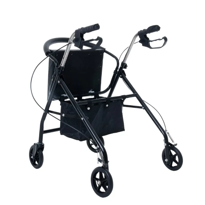 Rollator Con Asiento y Bolsa