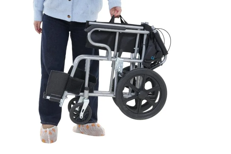 Silla de Ruedas Traslado Portátil — vista 2