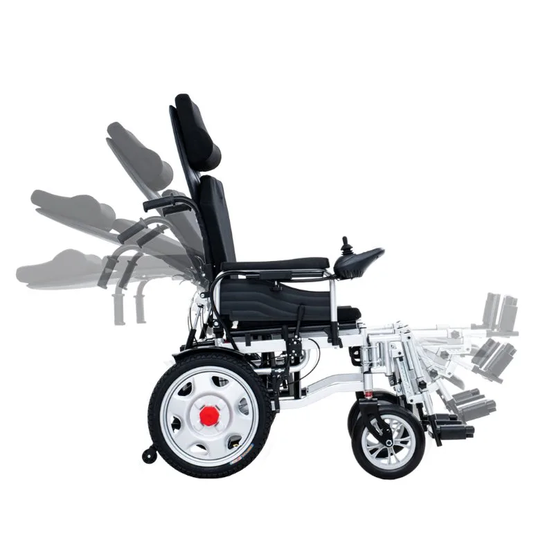 Silla de Ruedas Eléctrica Reclinable 4 en 1 — vista 3