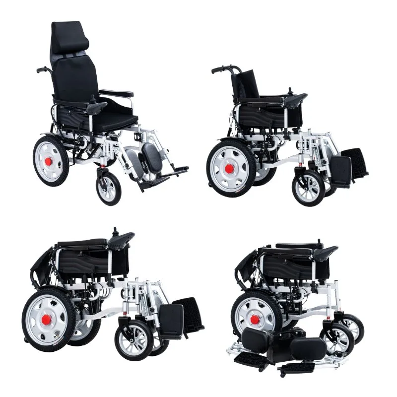 Silla de Ruedas Eléctrica Reclinable 4 en 1 — vista 2