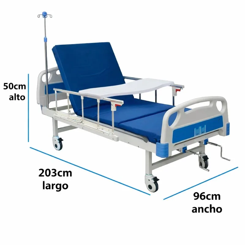 Cama de Hospital Manual De Lujo (Renta) - imagen 3